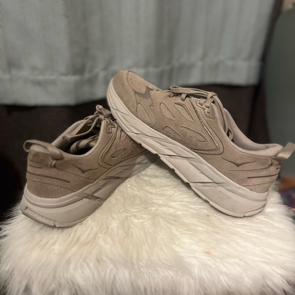 Hoka One One Label with Blue and Black
